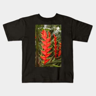 An Exotic Heliconia Kids T-Shirt